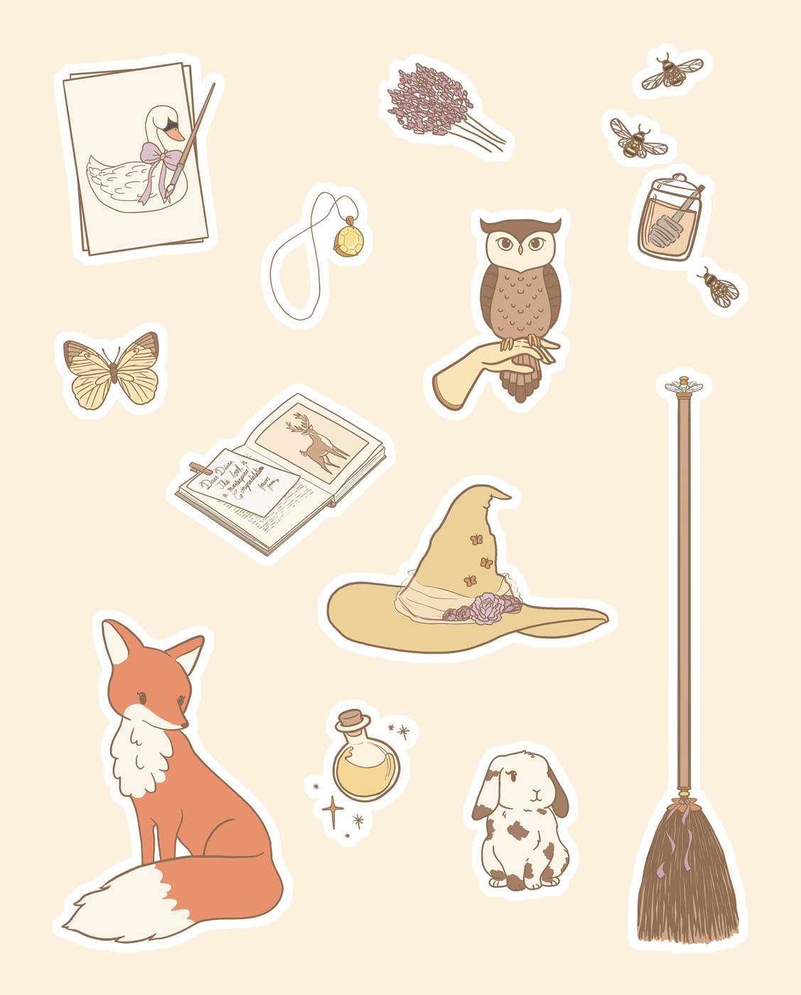 fauna witch aesthetic