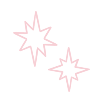 Two pink stars