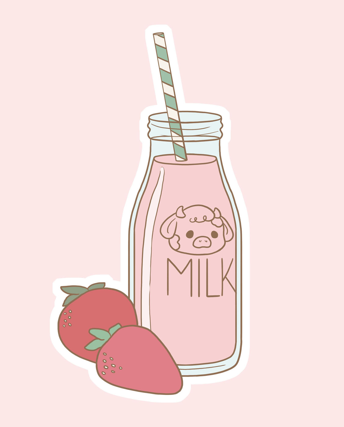 strawberry milk